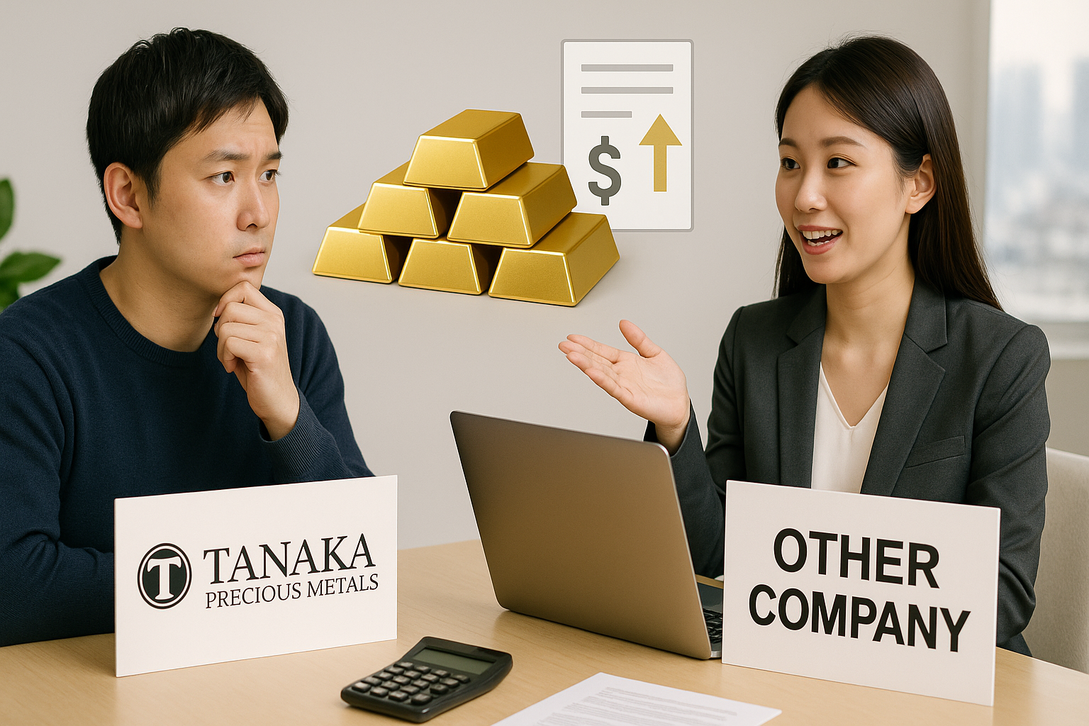 田中貴金属の買取手数料は高い？他社と比較してわかった「本当のコスト」 | ウリトク